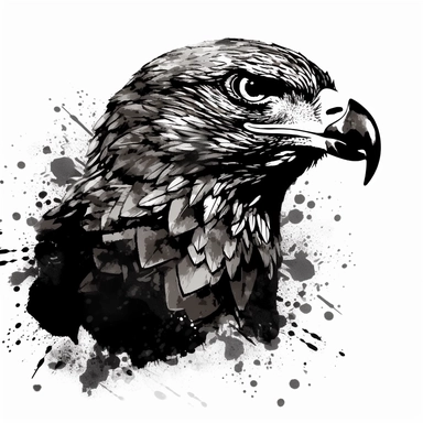 hawk head over american flag for personal use svg clipart free, in the style of aaron siskind, david yarrow, graphic black and white, multiple patterns, cut/ripped, roger deakins, stencil-based