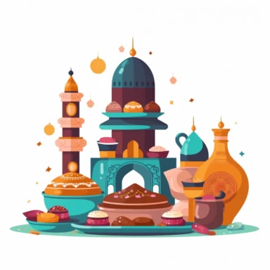 eid mubrack clipart