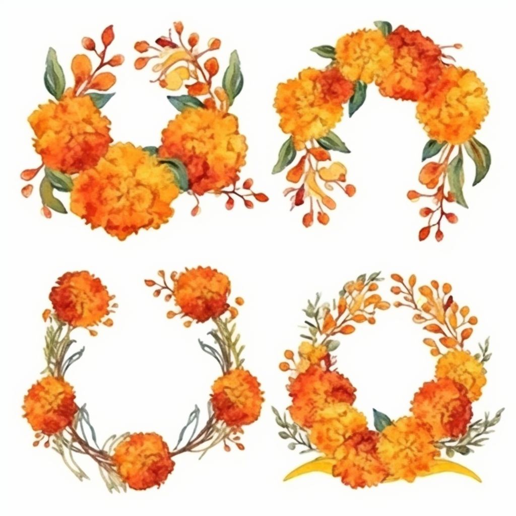 marigold cliparts