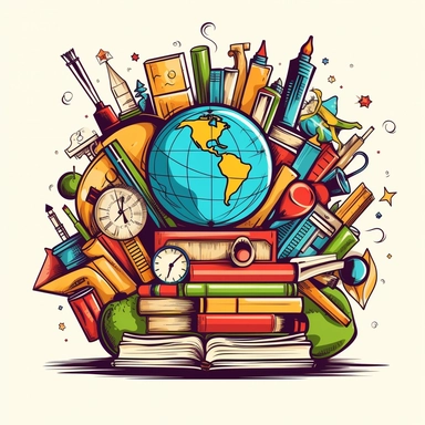 Education vector clip art