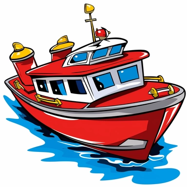 ingle clipart image png graphic of Cartoon Transportation Vehicle Boat