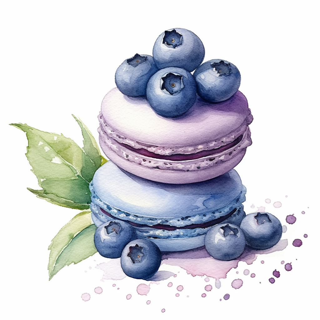 macaroons cliparts