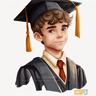 Graduation Graduate Clipart College Boy PNG Graduation College Grad Boy Illustration Student Graduation Day Print PNG