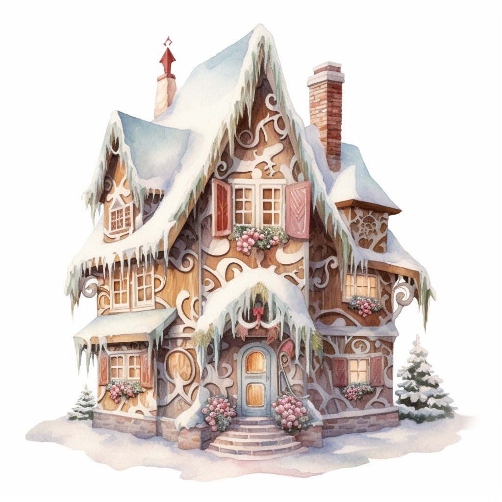 christmas gingerbread cliparts