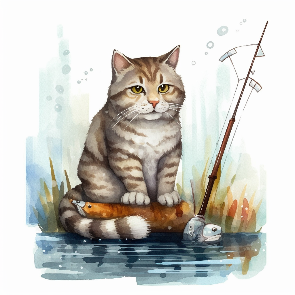 cat fish cliparts