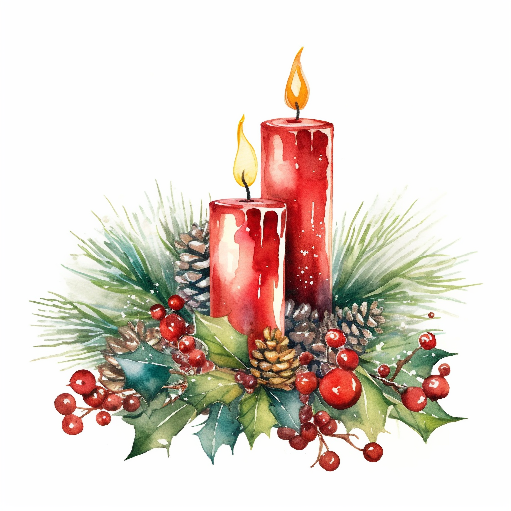 christmas glitter cliparts