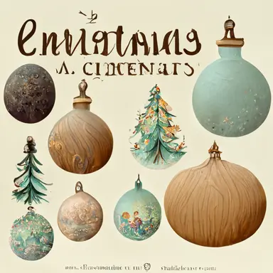 Children Logo Design [ Christmas clipart by Eyvind Earl] victorian ornaments graphic friendly texture soft shade intricate details illustration concept art magic realistic playful kids character childhood nature fine ink detailes extreme detailed no backwards +3dmax +uhd +8k
