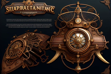 steampunk web design clipart elements for a website that works like a time portal and gives users the experience of reaching back in time & dimensions, connecting to people from our human history & also fun fictional characters as well. We can then ask those questions that we've always wanted to ask.