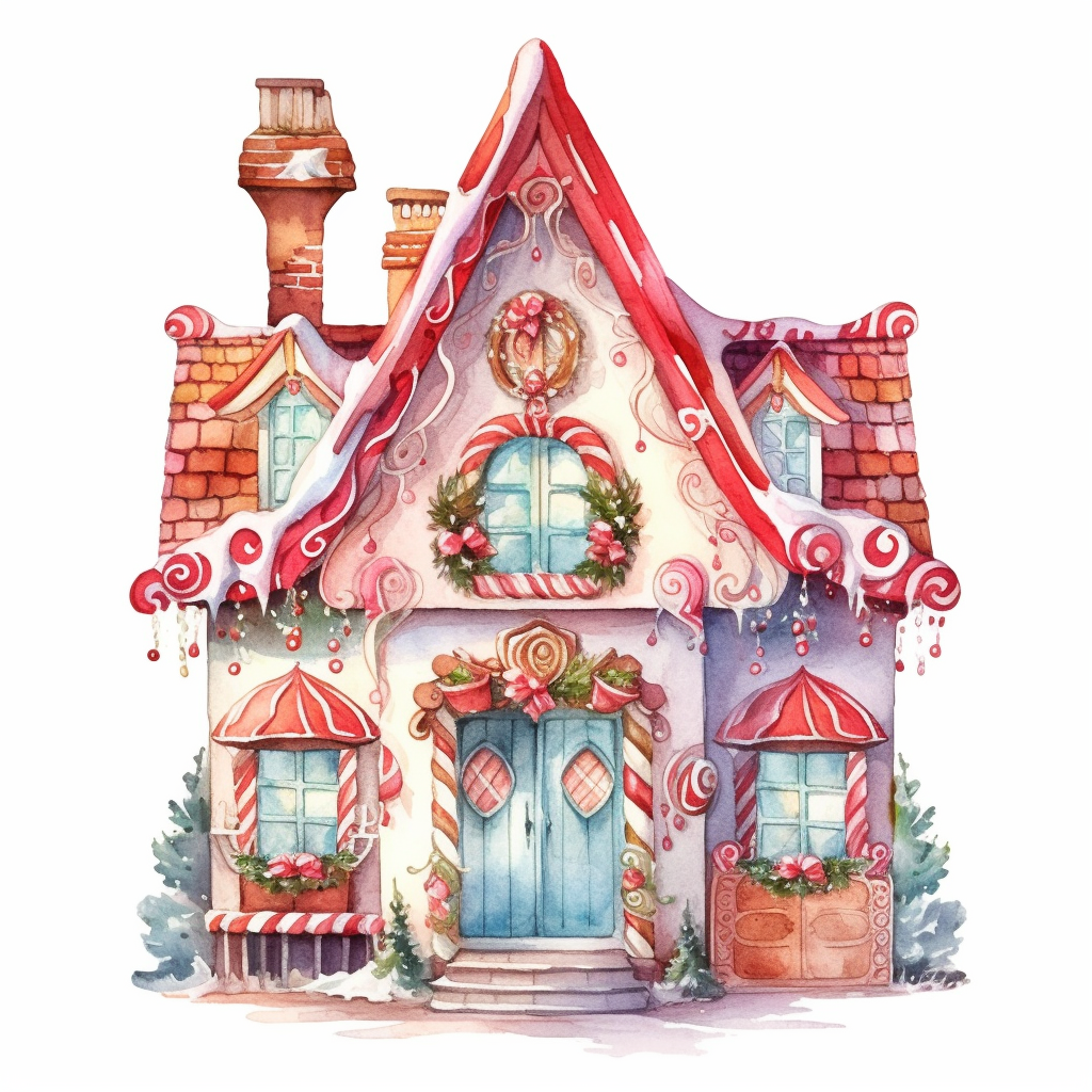 candy house cliparts