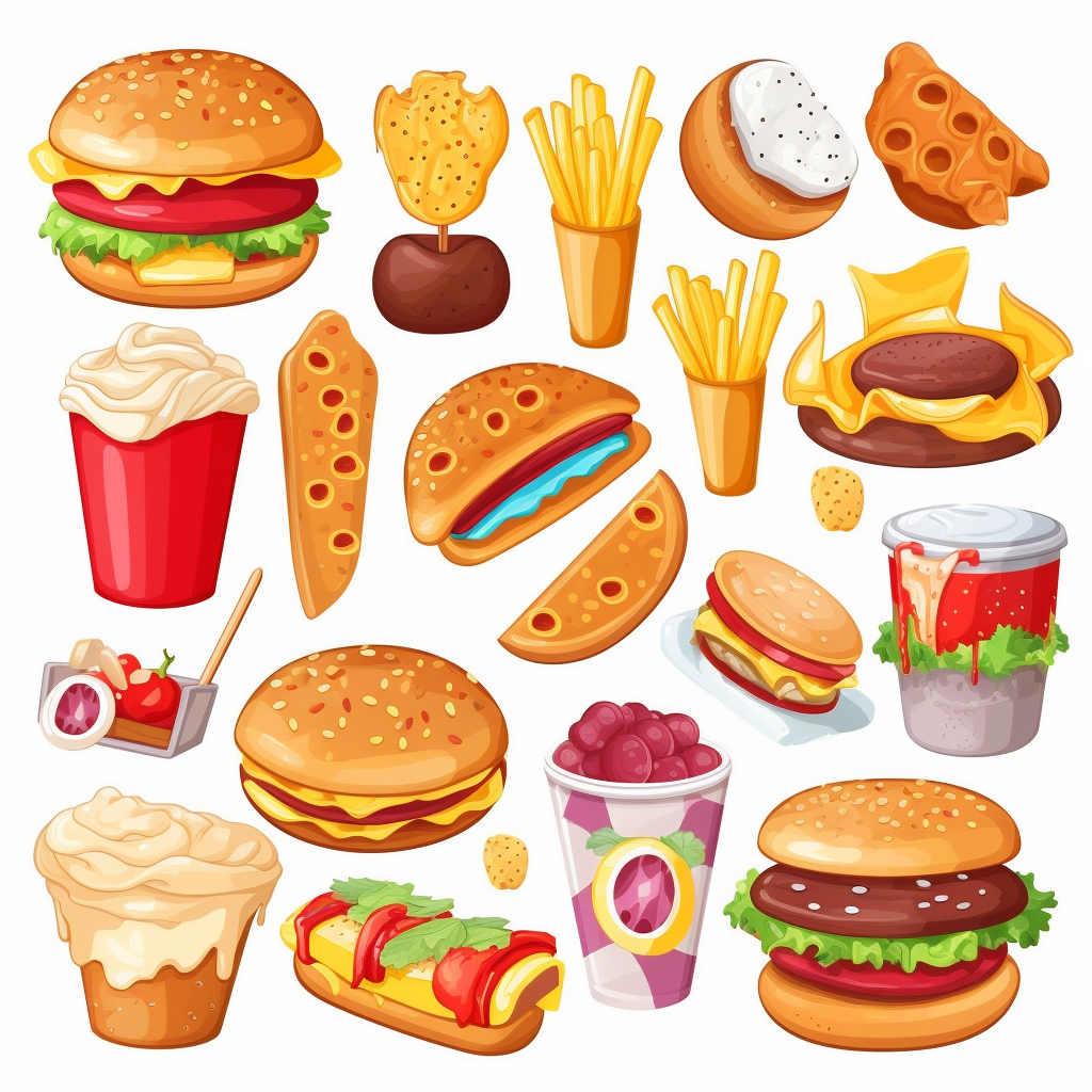 fastfood cliparts