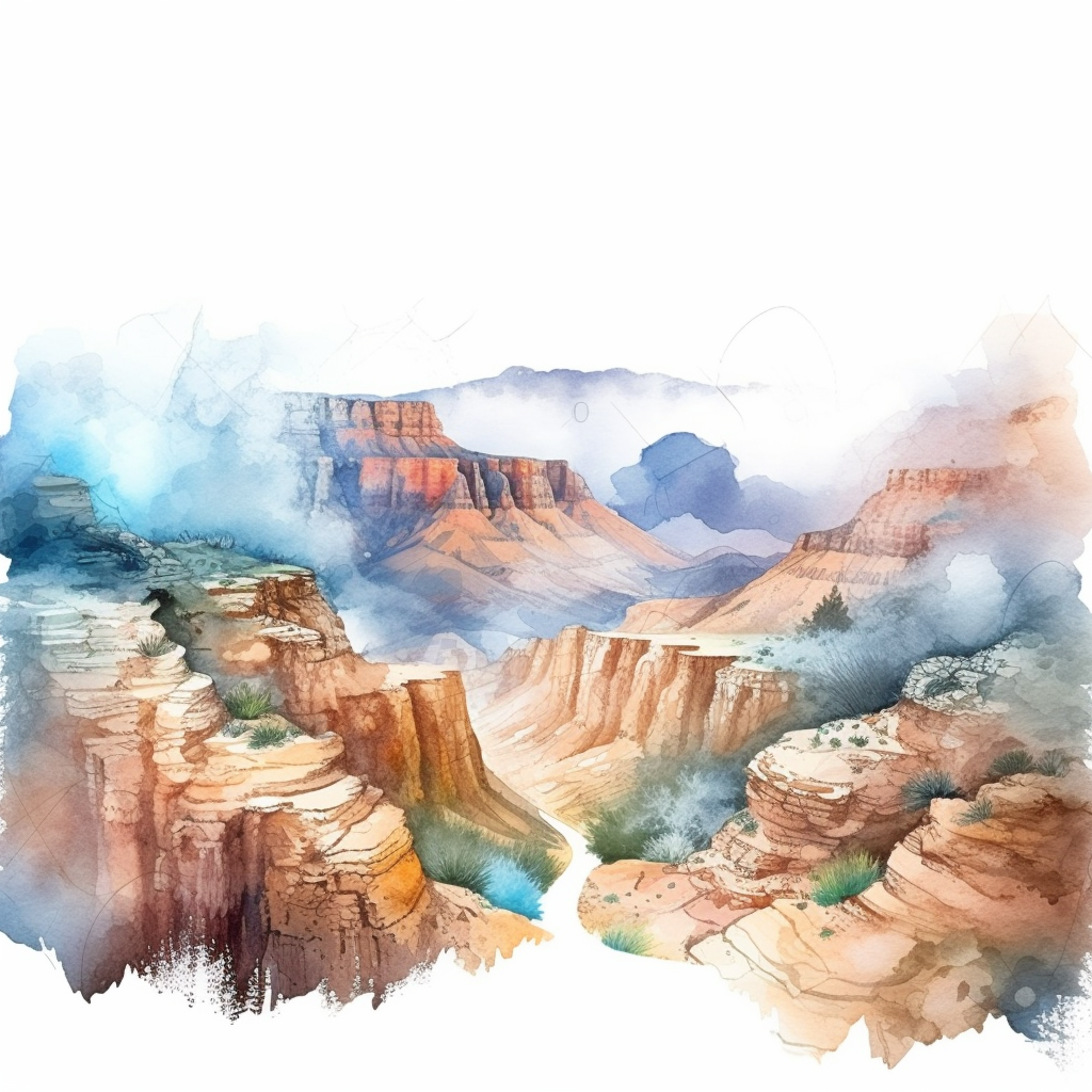 grand canyon clipart