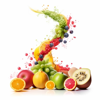 fruit dna h3o2 Clipart. ultra hd