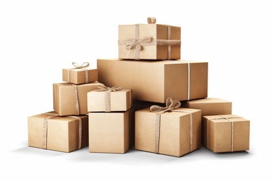 High - resolution, photorealistic clip art of a [boxes], isolated on a clean [white] background, this image features no border, frame, text, or typography, ensuring a clean and clear visual, the expert lighting and texture details showcase object simplicity.