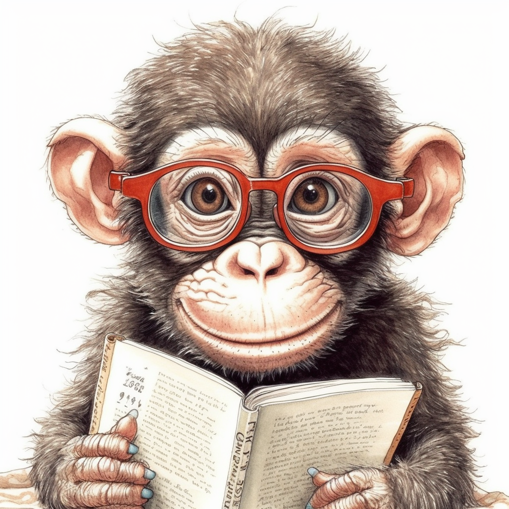 chimpanzee cliparts