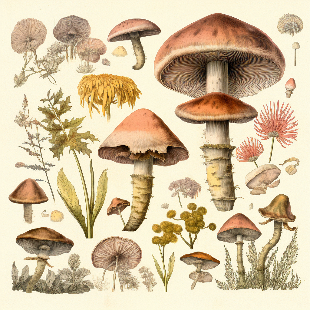 fungi cliparts