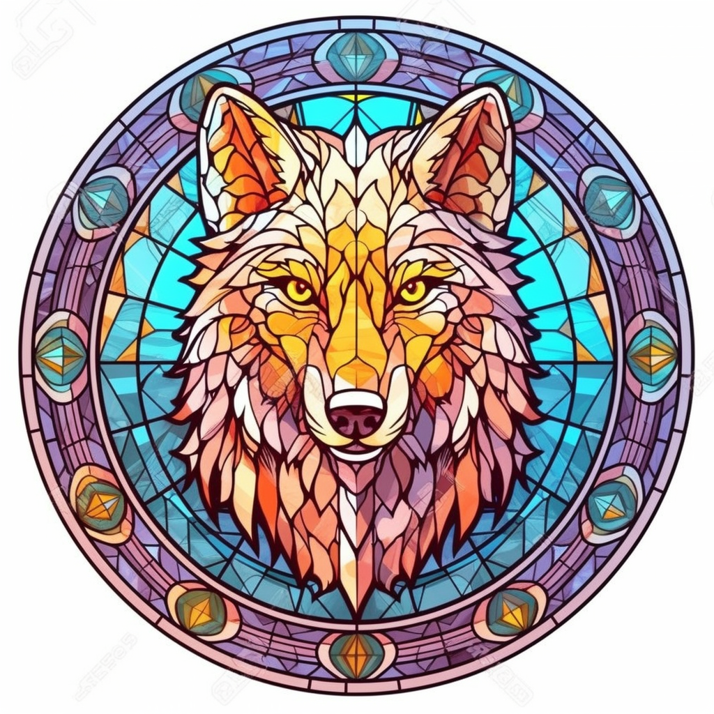 cartoon wolf clipart