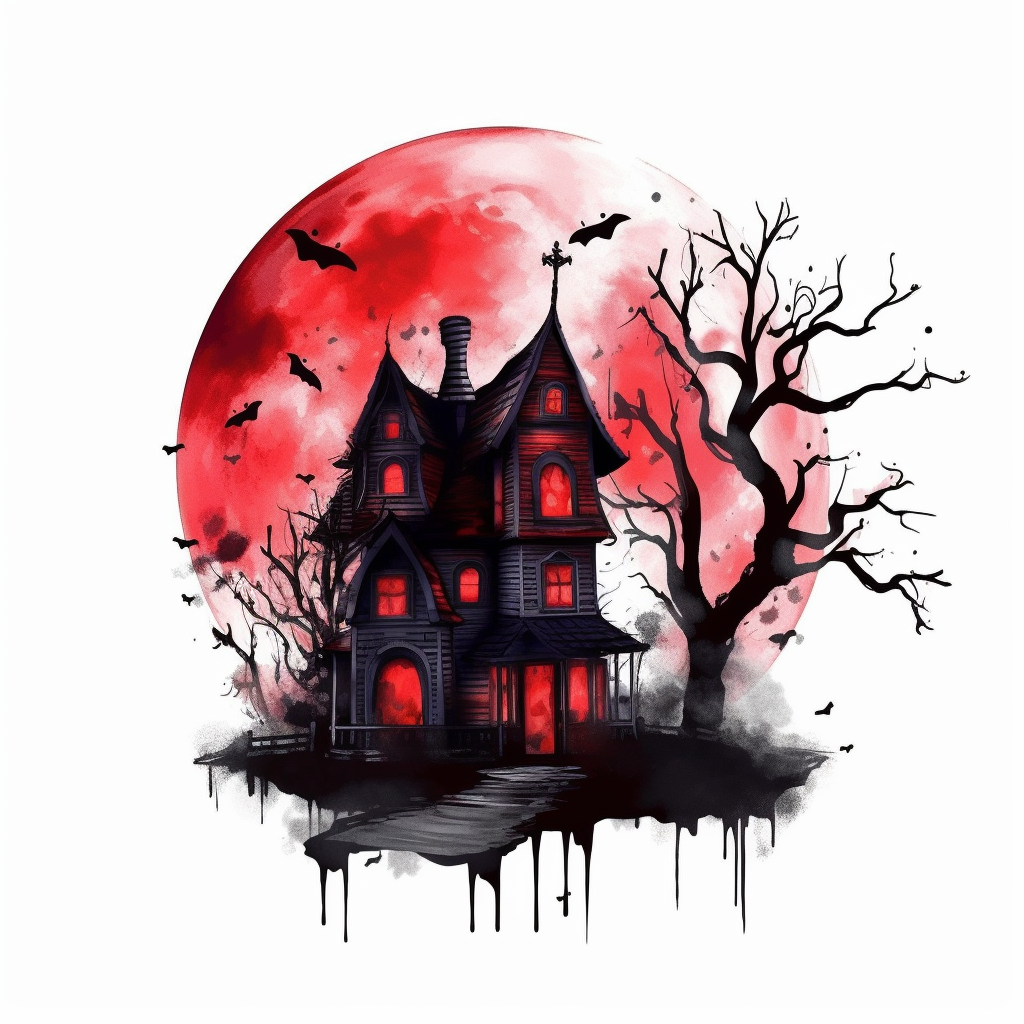 haunting halloween cliparts