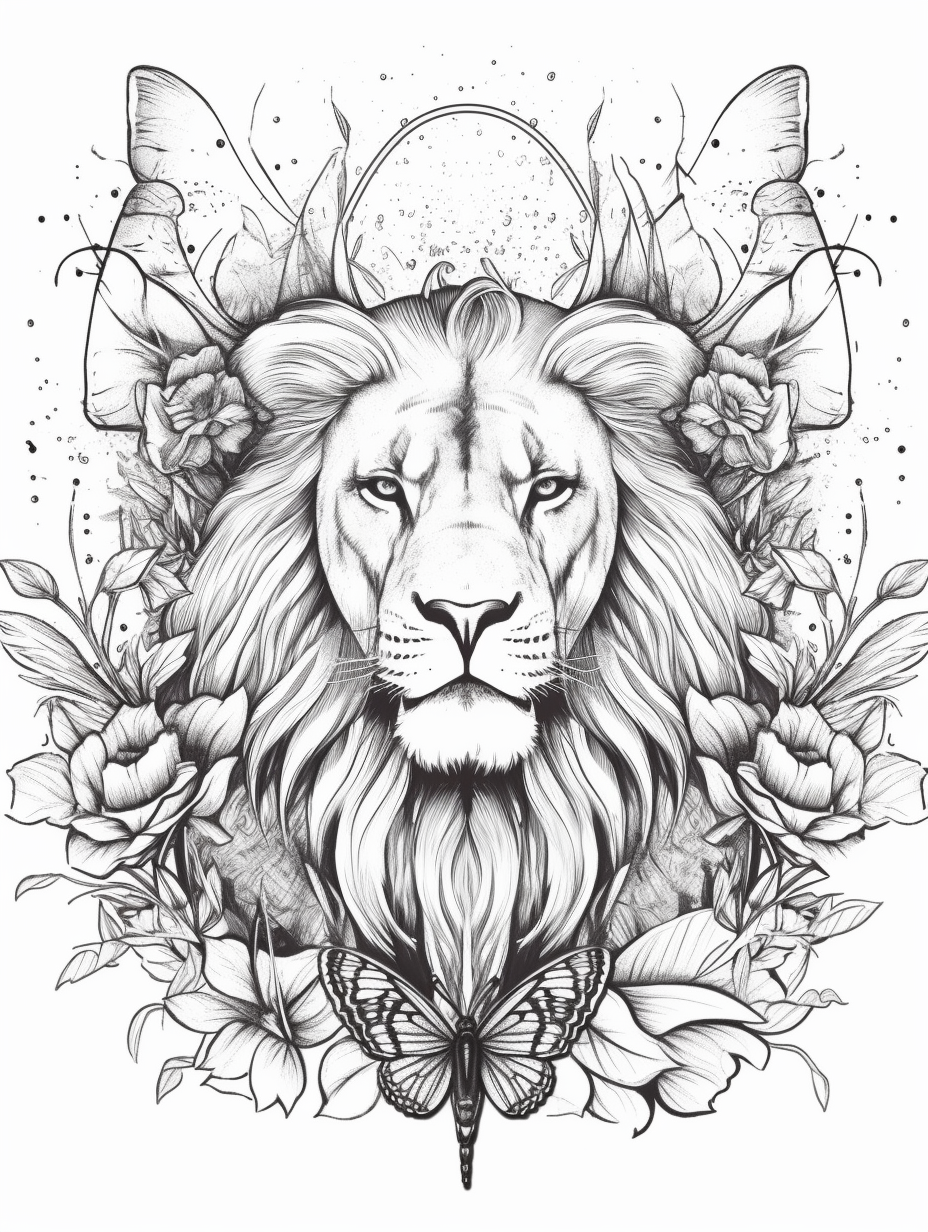 lion clip art