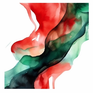 watercolor,hd, clipart, abstract art, celebrating Juneteenth, red, black, green--s 250