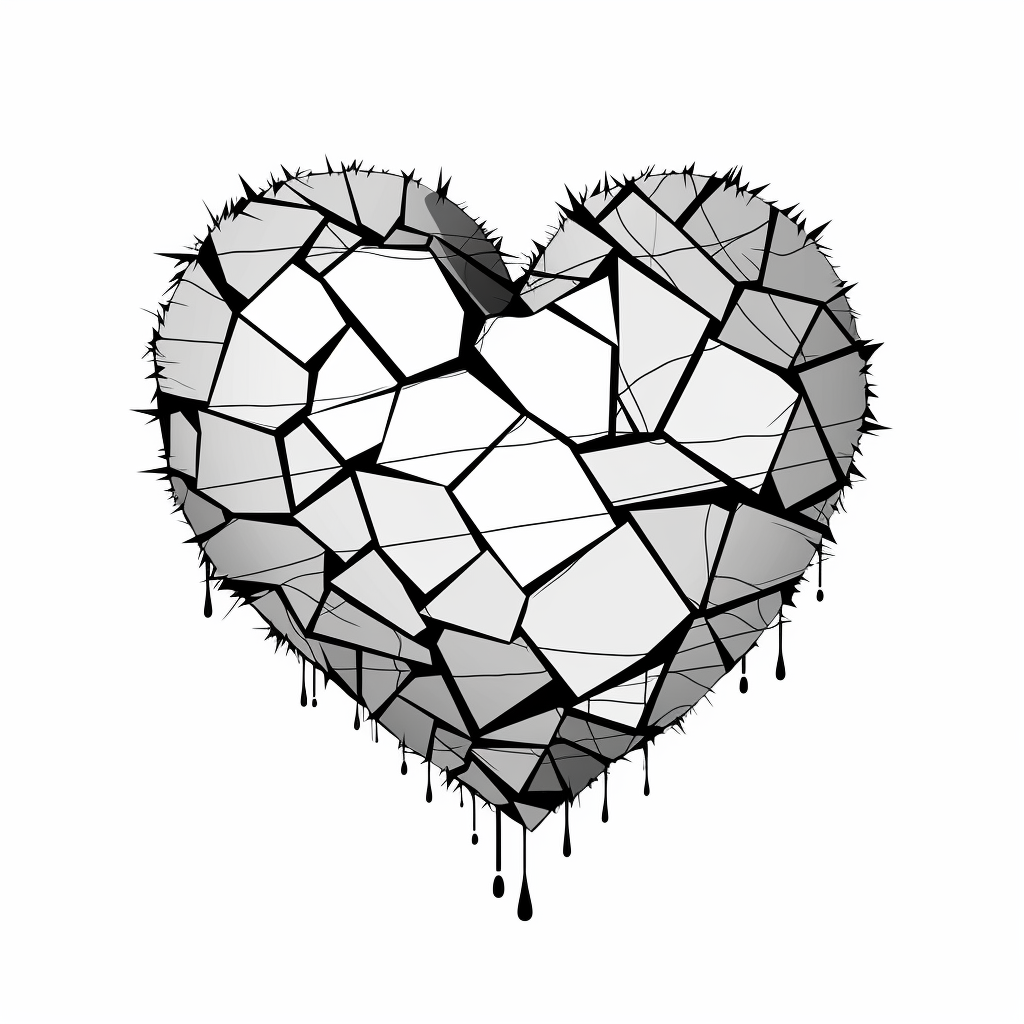 broken heart cliparts
