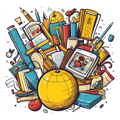 Education vector clip art