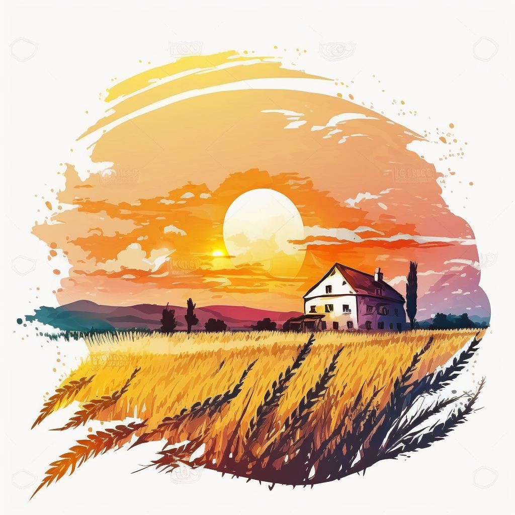 crop field cliparts