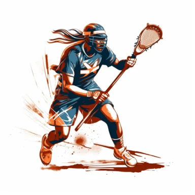lacrosse clipart, white background