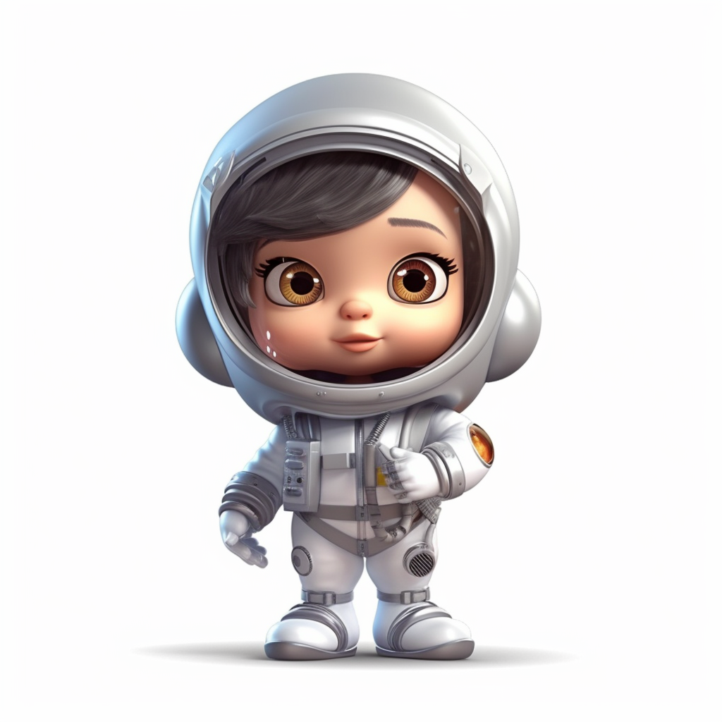 astronaut girl cliparts