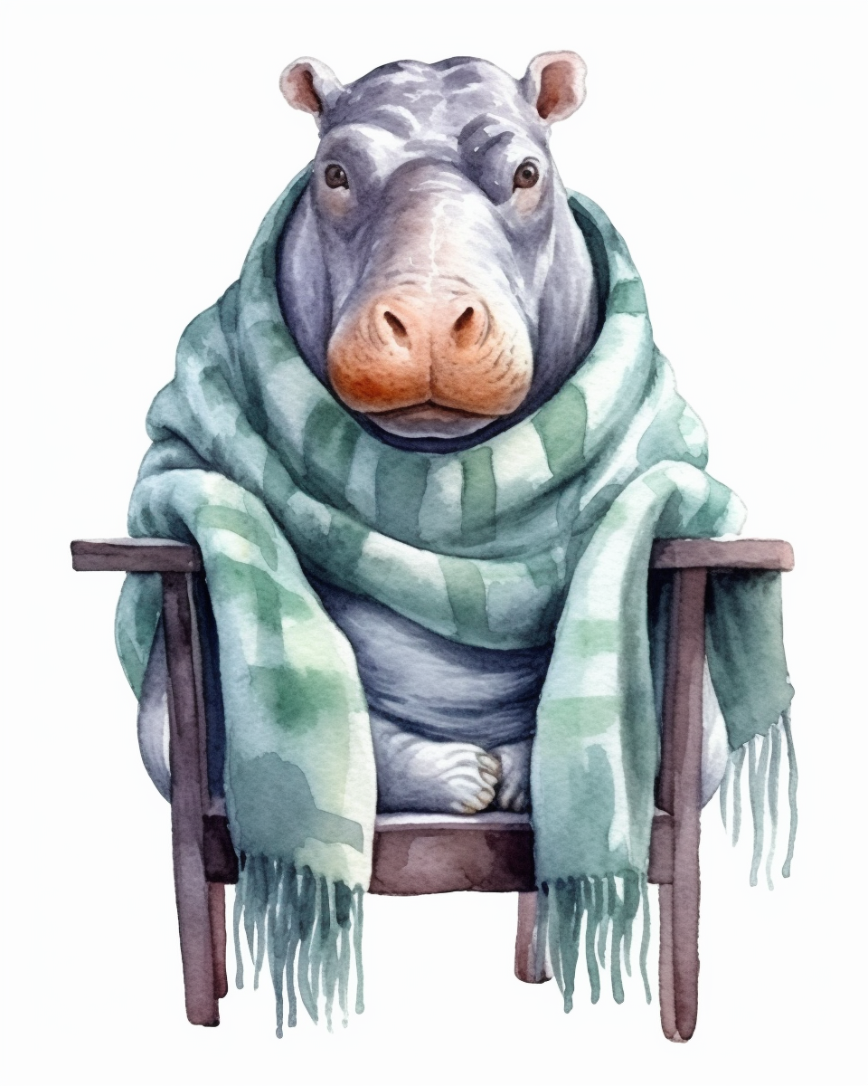 hippopotamus cliparts