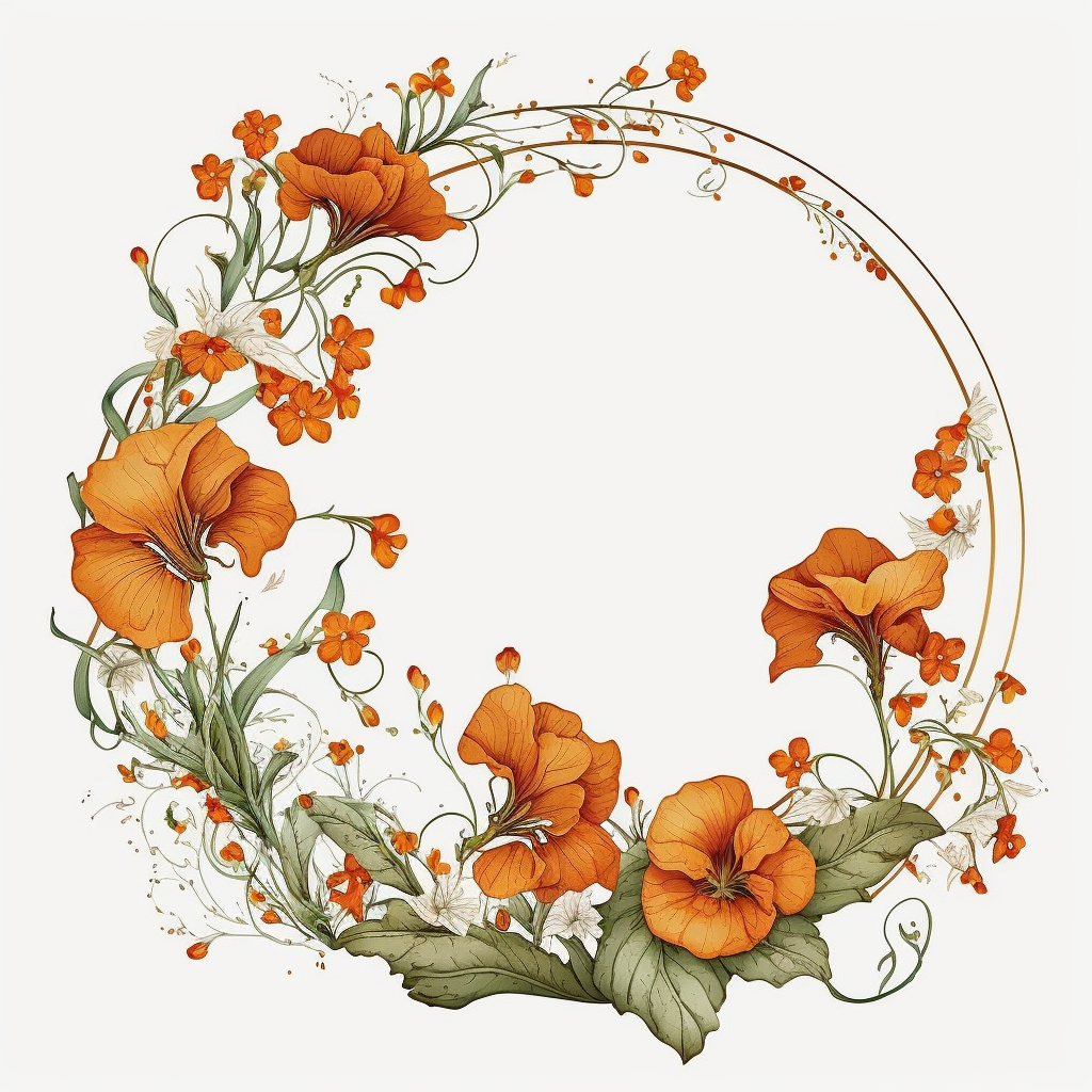 frame circle cliparts