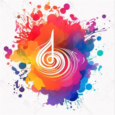 simple music logo, transparent background vector, png clipart, brush, beautiful, cant believe how beautiful it is
