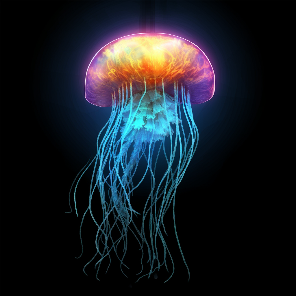 ocean jellyfish cliparts