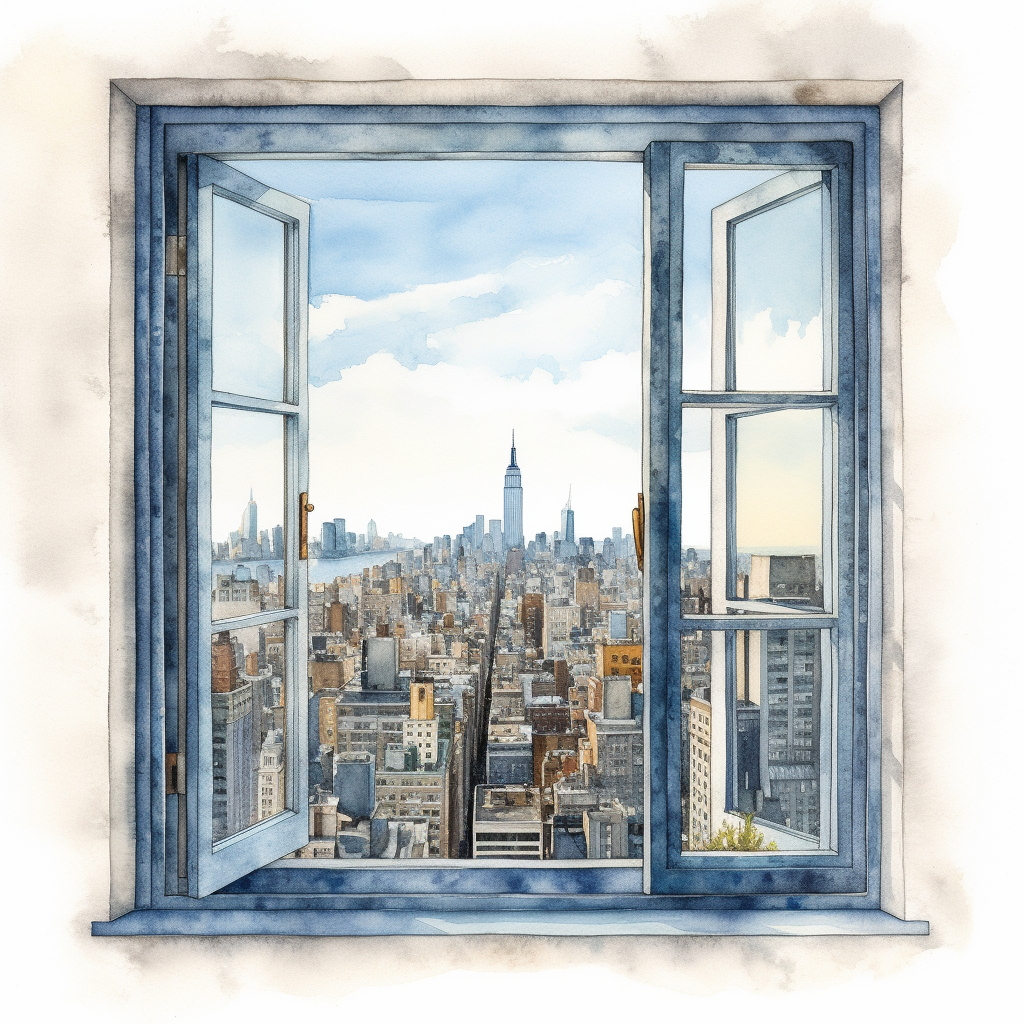 new york skyline clipart