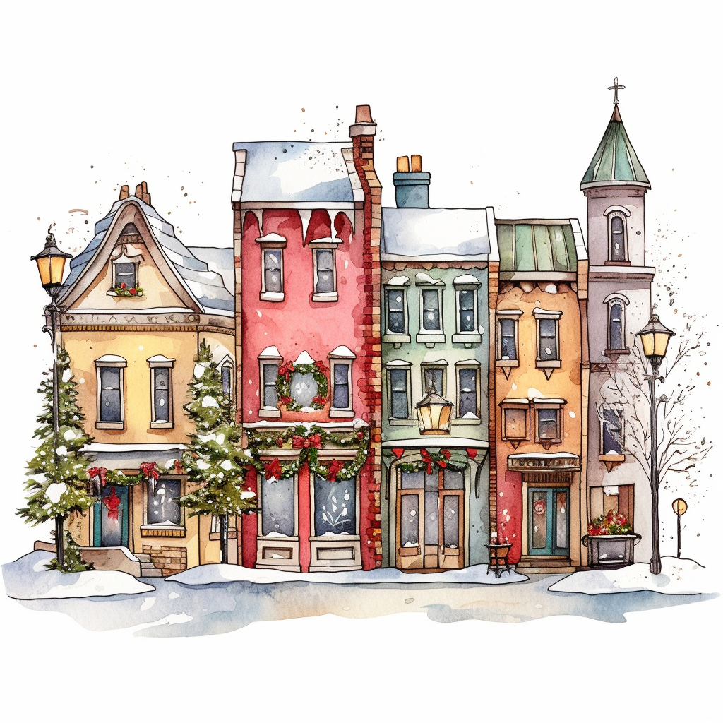 old town cliparts