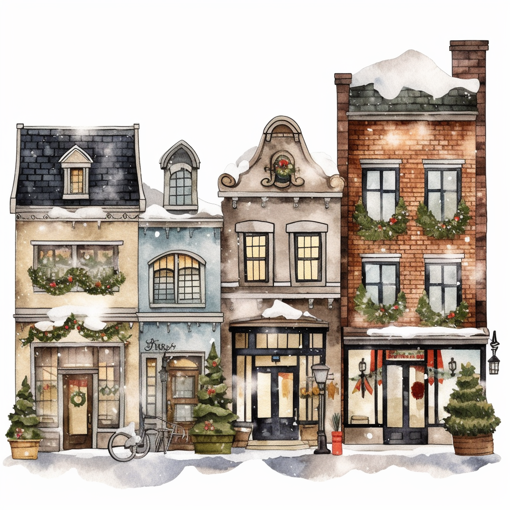 old town cliparts