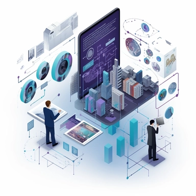 Benefits of Big Data Analytics and Business Applications, clipart, unreal engine 5