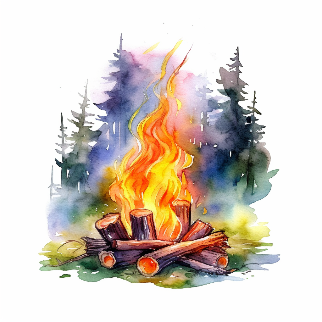 campfire cliparts