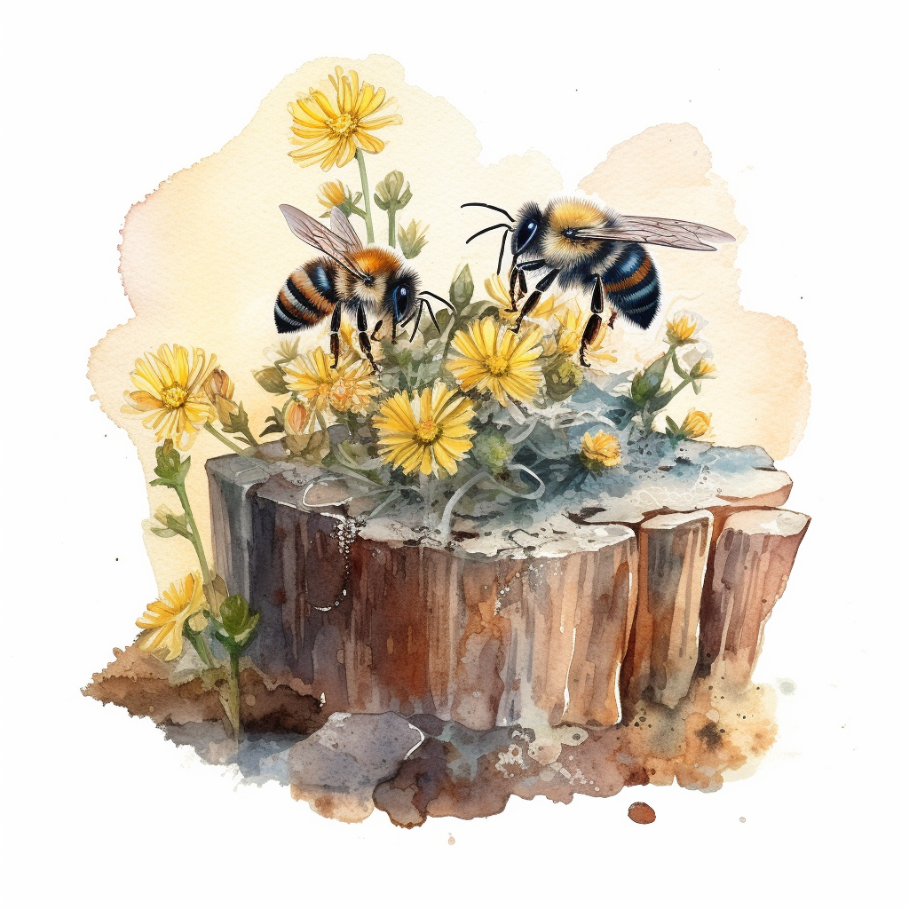 bees cliparts