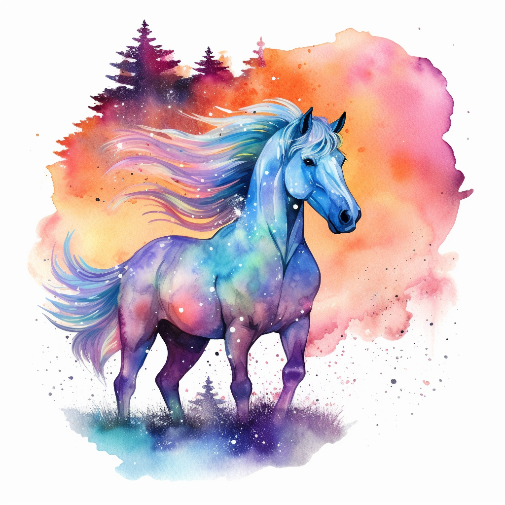 horse star cliparts
