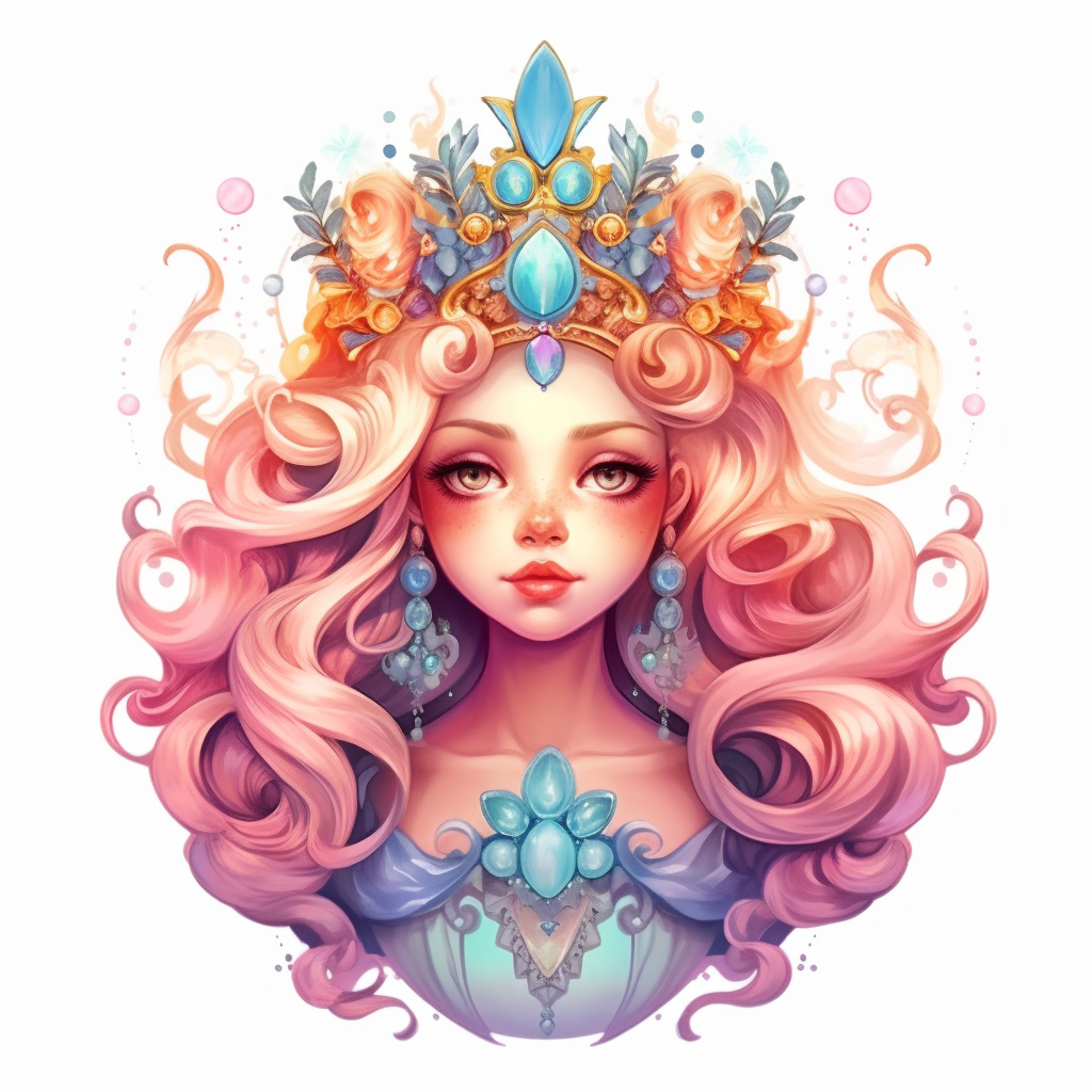 beautiful princess cliparts