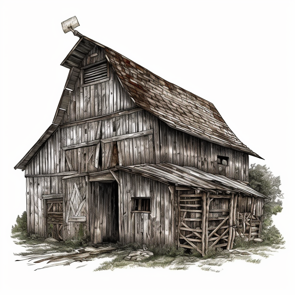 old barn cliparts