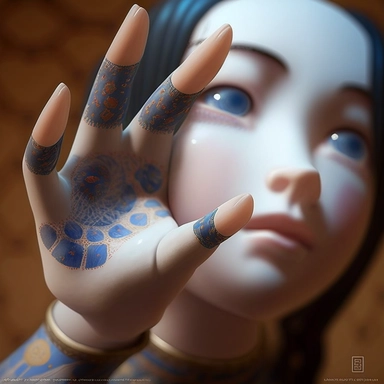 a masterpiece best quality realistic human hand, hyper realistic skin, (including 5 perfect fingers), perfect nails and waving goodbye, very intricate skin details, professional product shot<hypernet: anime:1> Negative3D render, 3D game, 3D game scene, 3D character, mosaic, painting, illustration, digital art, cartoon, anime, doll, toy, photoshop, video game, surreal, sign, 3dcg, decorating, decoration, crayon, clipart, cgi, rendered, 3a, cartoon face, drawing, cgstation, airbrushed, sketch, ren