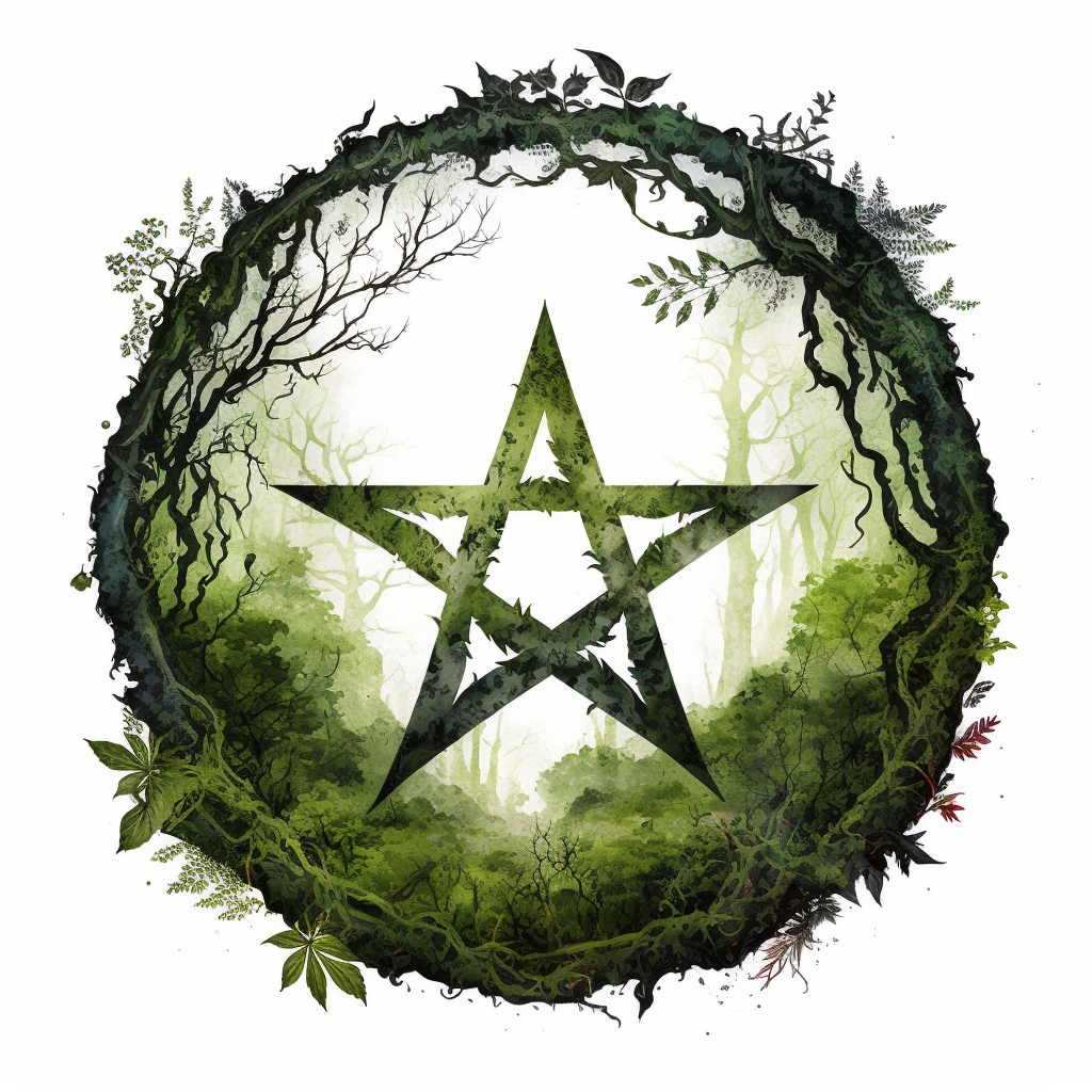 forest frame cliparts