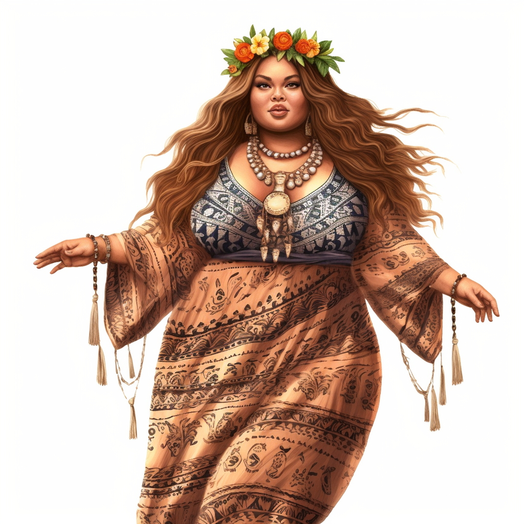 beautiful hawaiian cliparts