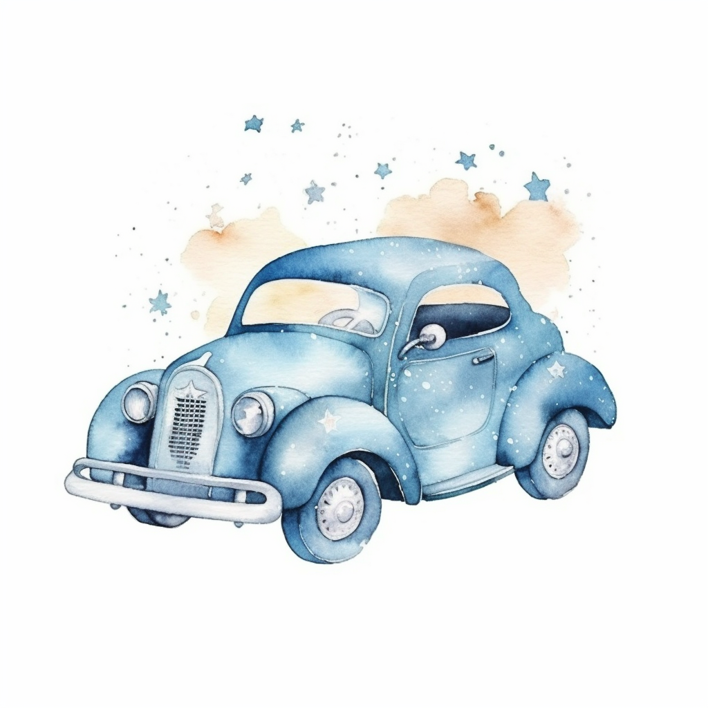 blue car cliparts
