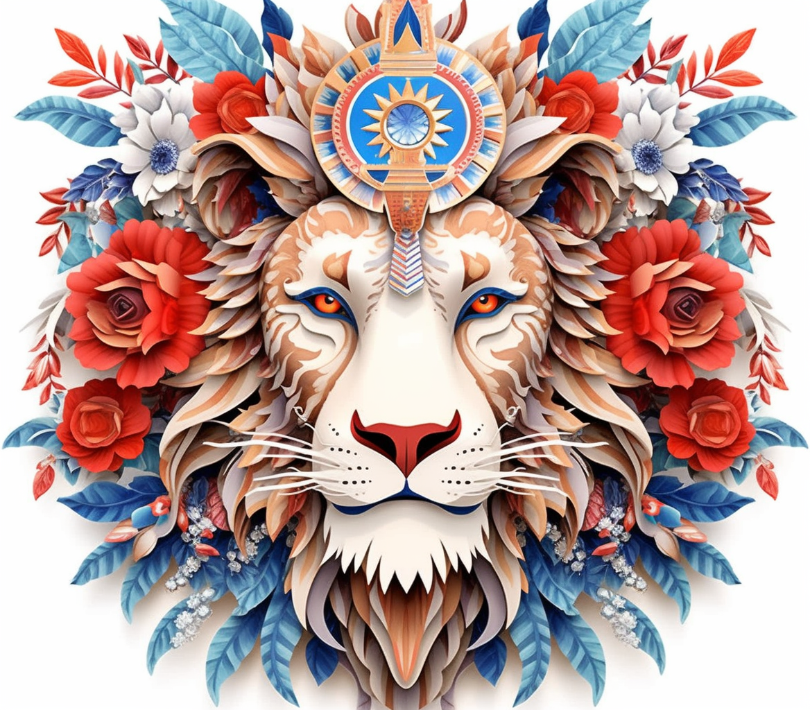 cartoon lion cliparts