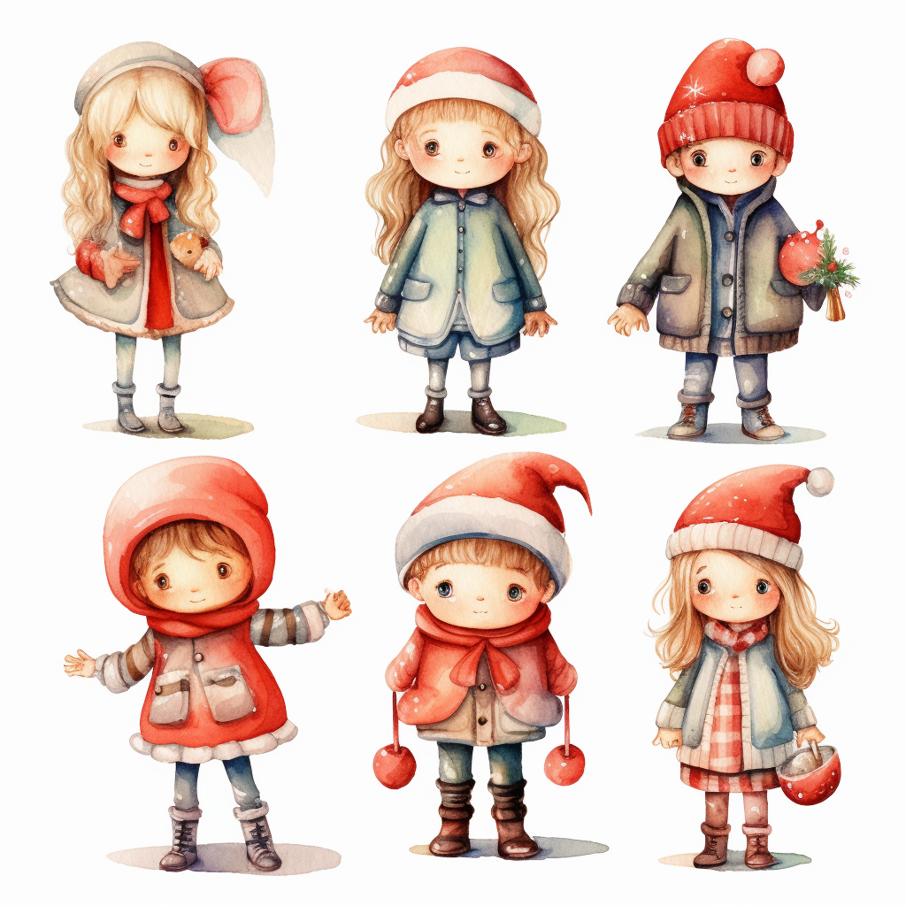 cartoon christmas clipart