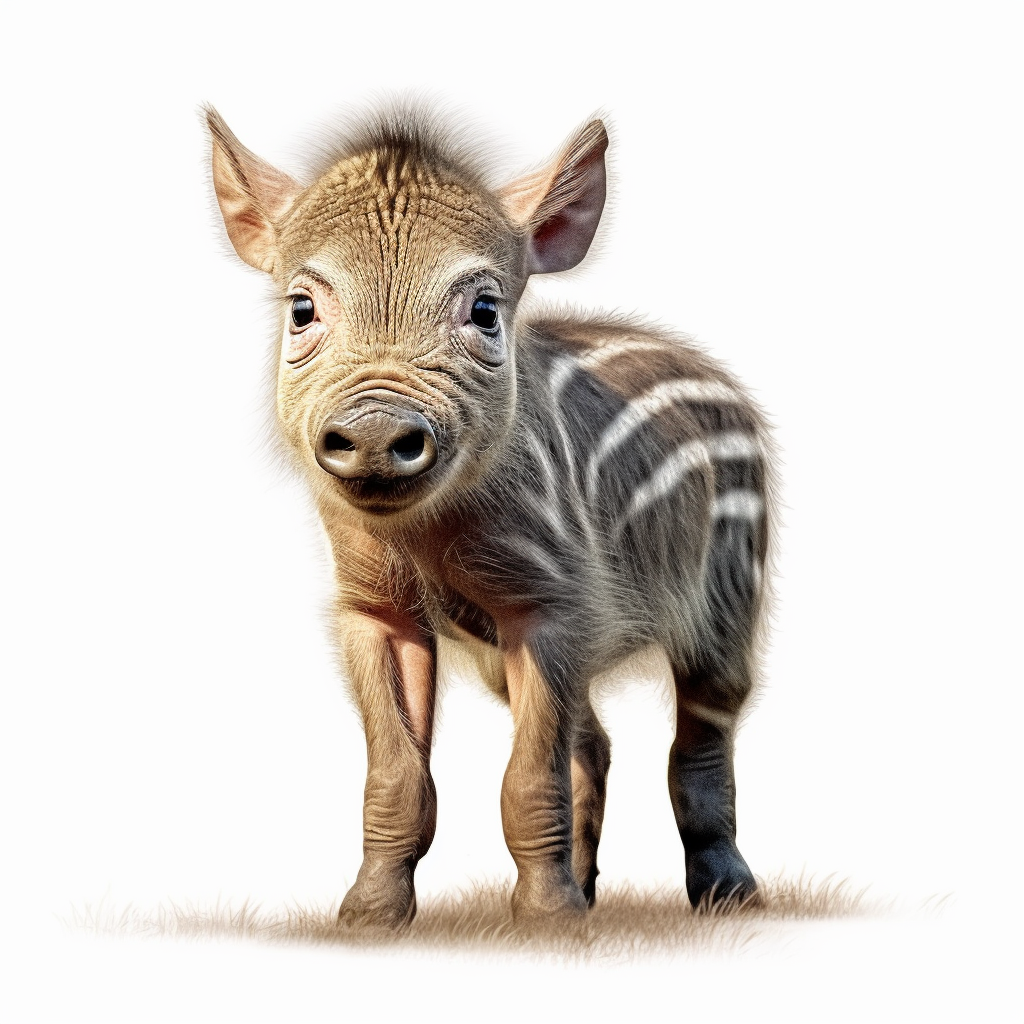 baby safari animals clipart