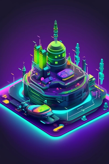 isometric game sprite, clipart, futuristic hovercraft concept, gaming asset, sci-fi, fun, creative, cartoon render, hyper-detailed, bright colors, black background, inspired by one random famous product designer, inspired by one random famous artist, inspired by one famous architect