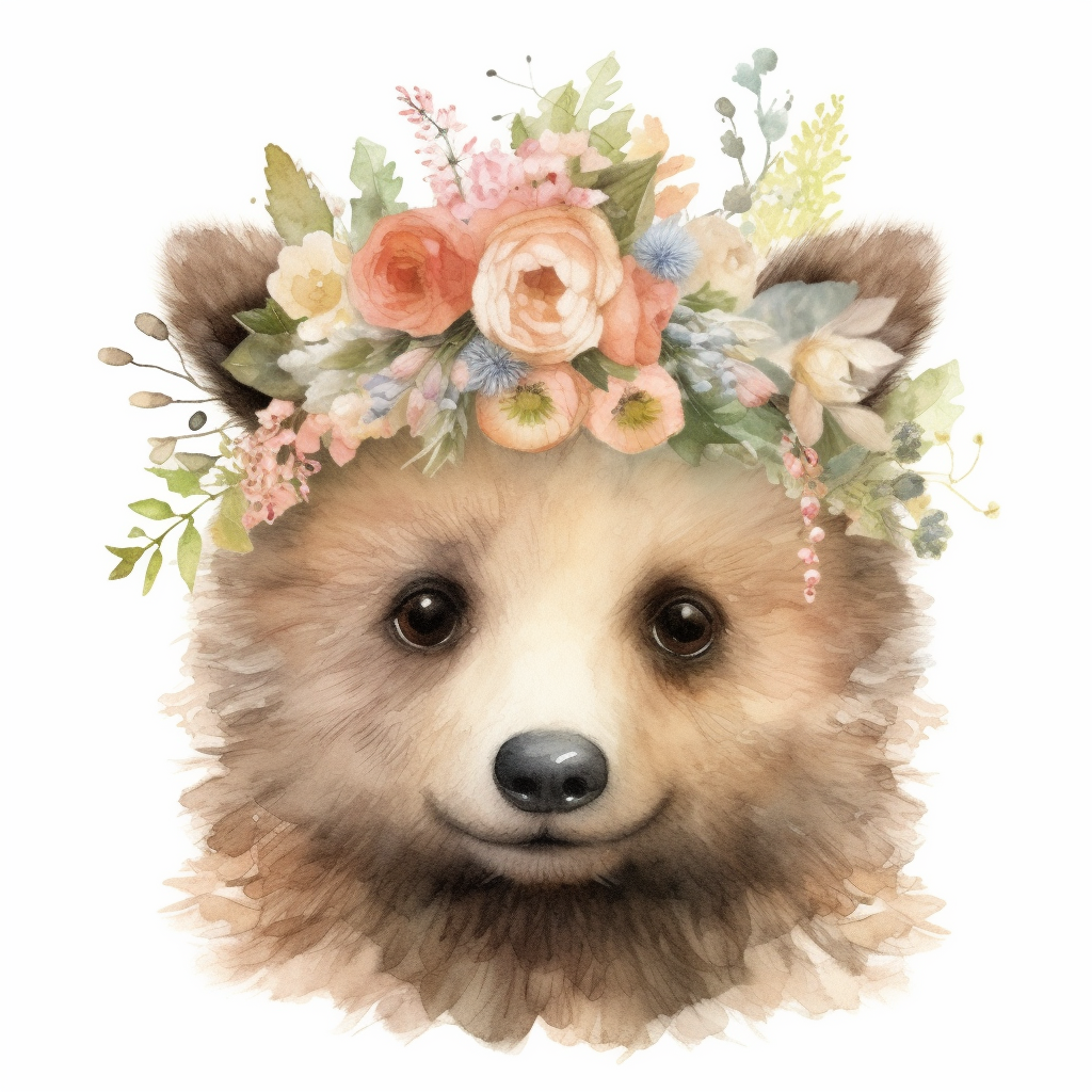 cute bear clipart